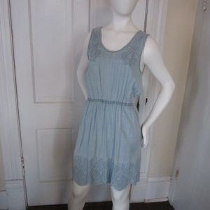 Maurice's Dress Blue Embroidery